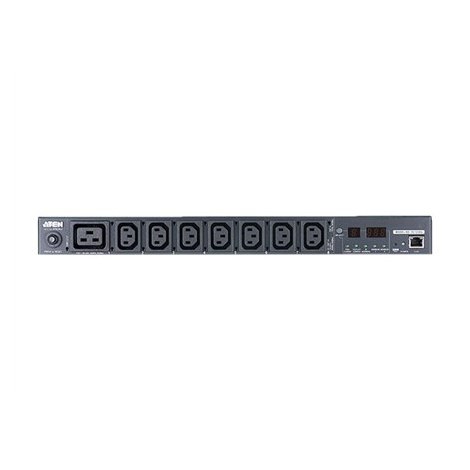 Aten PE7208G 20A/16A 8-Outlet 1U Outlet-Metered eco PDU - 2